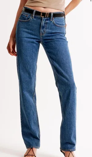 90s Abercrombie Mid-Rise Straight Jeans thumbnail 1