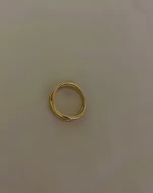 H&M Thick gold ring thumbnail 3
