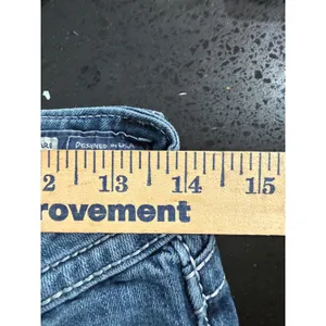 Miss Me Signature Boot Jeans 26 low rise Wash Embellished Distressed Bootcut thumbnail 8