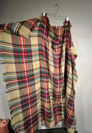 Plaid Blanket Scarf Multiple thumbnail 4