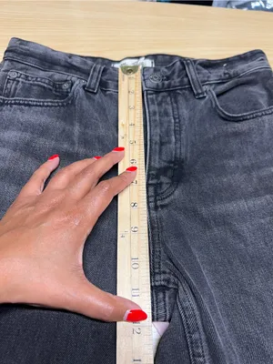 Madewell The Darted‎ Barrel-Leg Jean Olenda Wash Size 24 thumbnail 13