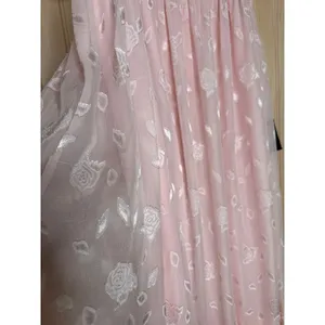 NWT Lulus Phenomenal Sweetness Pink Floral Burnout Bustier Maxi Dress Gala Sz XL thumbnail 5