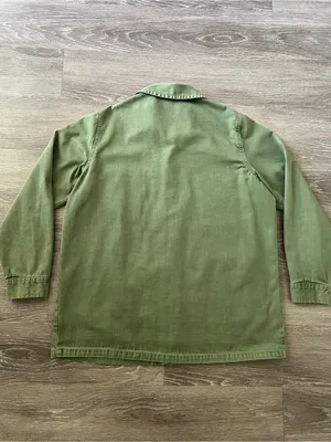 Universal Thread Olive Green Chore Utility Jacket Cotton Relaxed S thumbnail 3