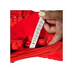 Lululemon Pleat‎ to Street Mid-Rise Red Skort Size: 0 thumbnail 5