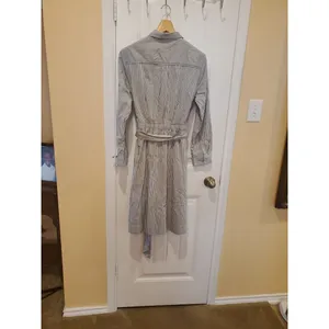 J crew Tie-waist Shirtdress In Stripe - Size 12 thumbnail 11