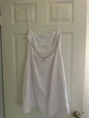 White Abercrombie Dress thumbnail 2