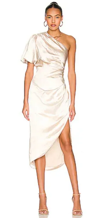 Elliatt Cinda Dress in Pearl thumbnail 1