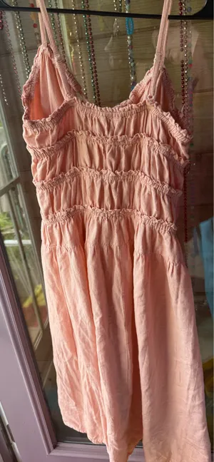 Cream & San light pink strap dress thumbnail 2