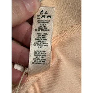 NWT SKIMS Logo Pointelle Legging Quartz Pink Size Large Viral Sold Out Cotton thumbnail 7