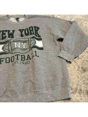 Gildan‎ New York Jets Crewneck Sweatshirt thumbnail 6