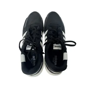 Adidas Retrorun Black White Women Sneakers Low Top Trainers EH1859 Size‎ 9 thumbnail 5