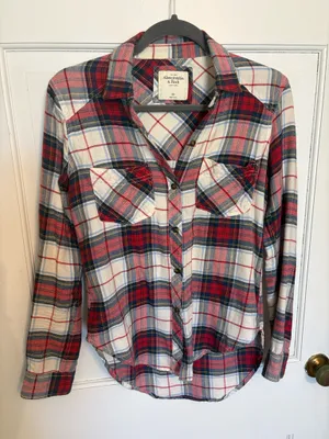 Abercrombie Plaid Flannel Shirt thumbnail 1