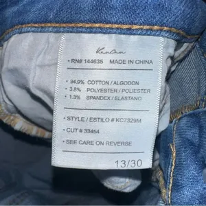 KanCan Light Blue Distressed Jeggings thumbnail 2