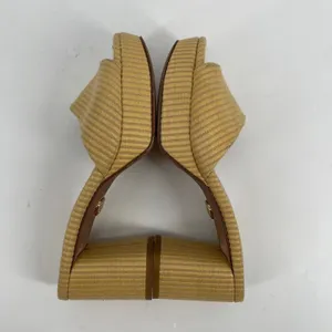 Veronica Beard DALI Woman's Woven Textured Platform Sandals‎ Size 7 Luxury thumbnail 6