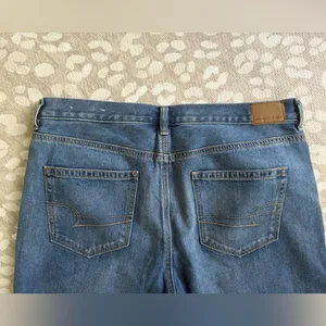 American Eagle Outfitters High Rise Blue Jeans thumbnail 8