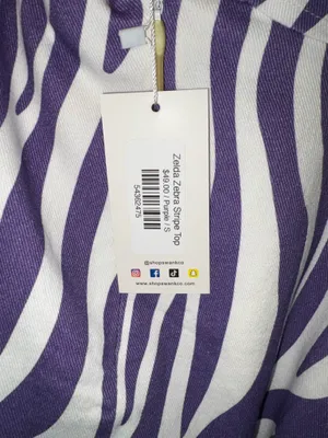 Tiger Print Set Purple thumbnail 3