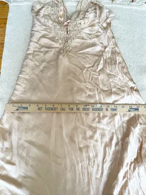 Vintage 100% Silk Lace Up Dress Pink Made In France Victorian Renaissance thumbnail 11