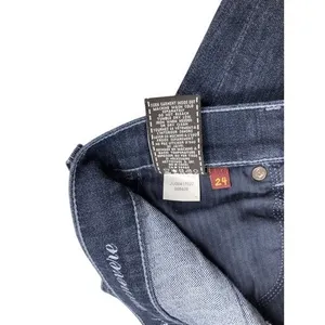 7‎ For All Mankind 7FAM Gwenevere Dark Wash Skinny Jeans Size 24 thumbnail 8