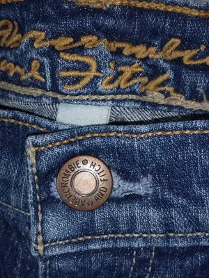 Abercrombie Fitch 28x30 2S Stretch Dark Wash Jeans Short thumbnail 2