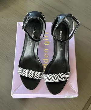 Steve Madden Women's Black and White Open Toe Sandals Size 7 thumbnail 1