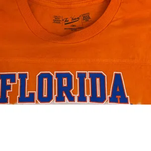 National Collegiate Athletic Association The Victory Florida Gators College Orange White Graphic Crop Top Shirt Size XS thumbnail 2