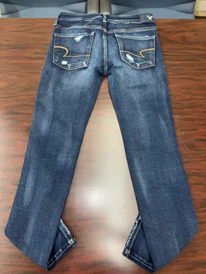American Eagle Super Stretch AEO Denim X Super Low Jegging Size 6 thumbnail 3