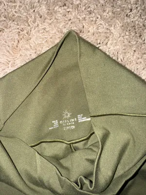 Aerie olive green  crossover legging thumbnail 2