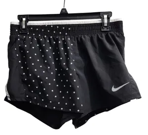 Nike Running Shorts Star Print‎ Dri-FIT Athletic Gym Black Small thumbnail 1