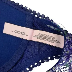 Victorias Secret Lace Bralette Blue XS Romantic Lingerie Y2K thumbnail 5
