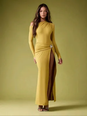 Women’s elegant bodycon maxi dress  thumbnail 3