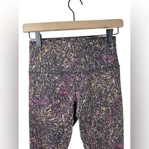 Lululemon Wunder Train High Rise Tight Leggings 28 Topography Multi Size 8 thumbnail 5