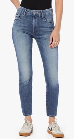 Mother High Waisted Looker Ankle Jeans Size 31 thumbnail 1
