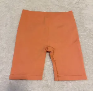 Fabletics medium Women's Peach/orange High-Waisted Seamless Biker Shorts thumbnail 1