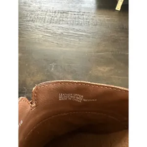 BOC Born Concept Telesto Z22423 Brown Leather Clogs Mules Women's 8M StuddedGUC thumbnail 7