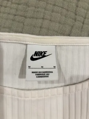 Nike Ribbed Crop Tee thumbnail 3