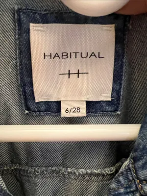 Habitual Denim Blue Short-Sleeve Utility One-Piece thumbnail 10