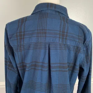 Carhartt Rugged Flex Relaxed Fit Midweight Flannel Long-Sleeve Plaid Tunic Sz L thumbnail 9