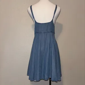 Chelsea & Violet Chambray Pinafore thumbnail 3
