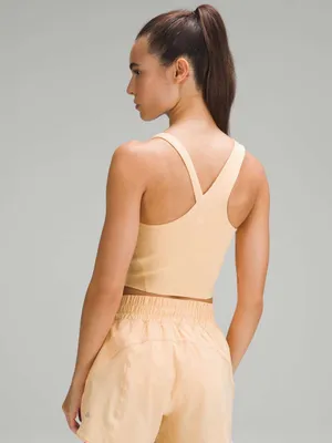 Lululemon Everlux‎ Asymmetrical Tennis Tank Top Summer Glow Square Dot thumbnail 7
