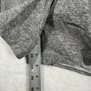 Lululemon Tracker Short V Heathered Black Gray Athletic Running Shorts Size‎ 12 thumbnail 4