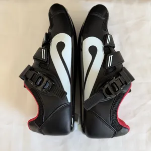New Peloton Cycling Shoes (cleats included) Size 40 Men's 7 Women's 9 Black Red thumbnail 9
