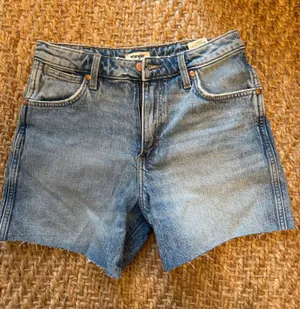 Wrangler Cowboy Cut Denim Shorts thumbnail 1