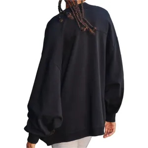 Sweaty Betty NWT Women’s Size XS Cora French Terry Longline Oversized Cardigan thumbnail 4
