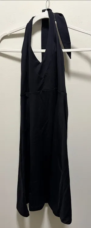 Patagonia Black Halter Mini Dress thumbnail 1