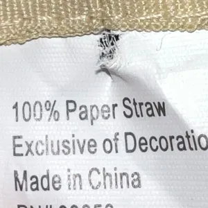 Blue and Tan Women's paper straw Cowgirl Hat thumbnail 8