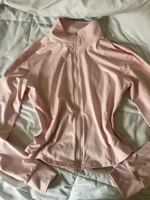 Amazon pink running jacket thumbnail 1