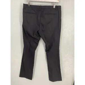 Uniqlo Women Pants Black Stretch Slim Professional Trousers Size 10 thumbnail 3