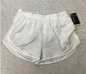 Nike Dri-FIT‎ Women White Running Shorts Standard Fit XL NWT thumbnail 1