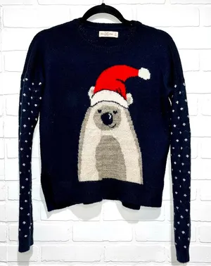 Abercrombie & Fitch Christmas Sloth Sweater thumbnail 1