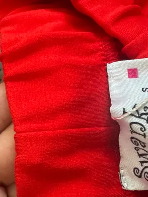 SWANK Red Cropped Jacket & Jogger Sweatpants Set thumbnail 9